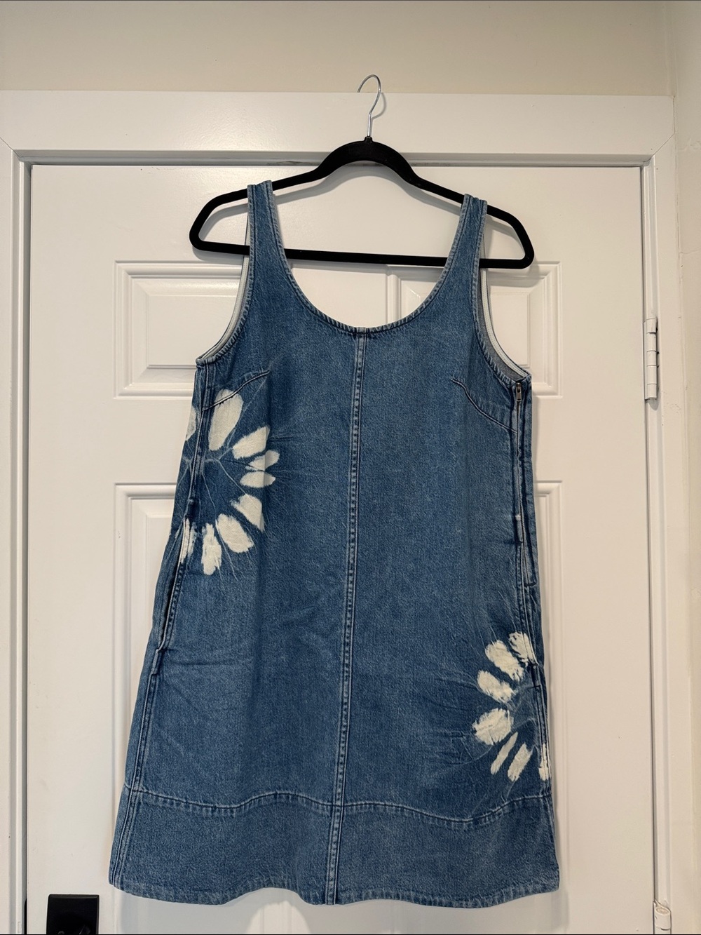 Madewell scoopneck mini dress